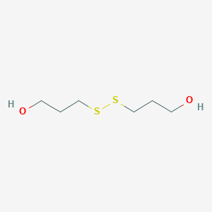 molecular formula C6H14O2S2 B060346 3-[(3-Hydroxypropyl)disulfanyl]-1-propanol CAS No. 177854-95-4