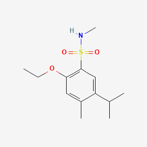 2-ethoxy-5-isopropyl-N,4-dimethylbenzenesulfonamide