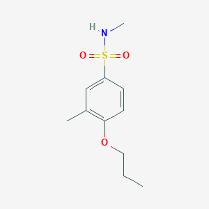 N,3-dimethyl-4-propoxybenzenesulfonamide