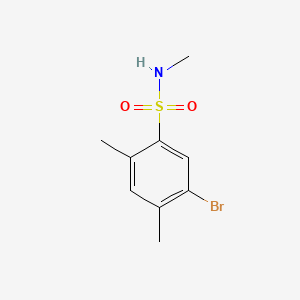 5-bromo-N,2,4-trimethylbenzenesulfonamide