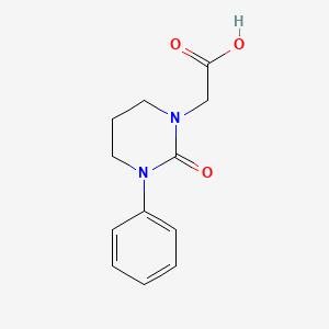 (2-Oxo-3-phenyltetrahydropyrimidin-1(2H)-yl)acetic acid