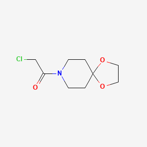 2-Chloro-1-{1,4-dioxa-8-azaspiro[4.5]decan-8-yl}ethan-1-one