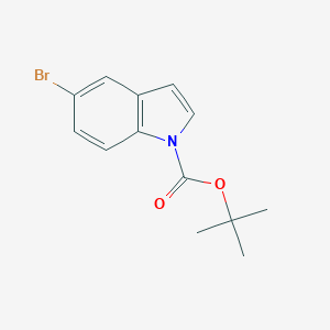 molecular formula C13H14BrNO2 B060351 N-Boc-5-bromoindole CAS No. 182344-70-3
