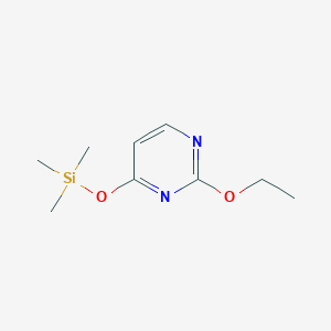 2-Ethoxy-4-(trimethylsilyloxy)pyrimidine