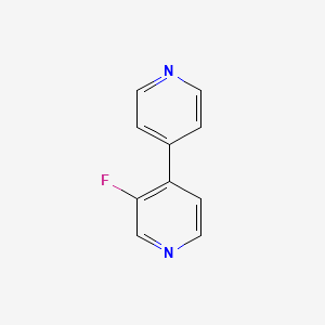 molecular formula C10H7FN2 B603575 3-Fluoro-4,4'-bipyridine CAS No. 1131-30-2