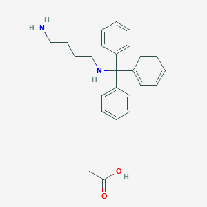 molecular formula C25H30N2O2 B060364 Trt-Dab Acoh CAS No. 189341-61-5