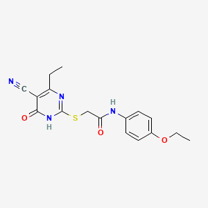 molecular formula C17H18N4O3S B6040724 MFCD08160868 