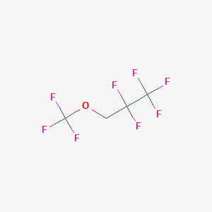 molecular formula C4H2F8O B060425 1,1,1,2,2-Pentafluoro-3-(trifluoromethoxy)propane CAS No. 171182-94-8