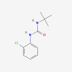 molecular formula C11H15ClN2O B6042563 Urea, N-(2-chlorophenyl)-N'-(1,1-dimethylethyl)- CAS No. 62635-48-7