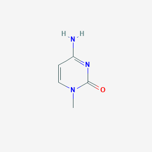 molecular formula C5H7N3O B060448 1-Methylcytosine CAS No. 176112-79-1