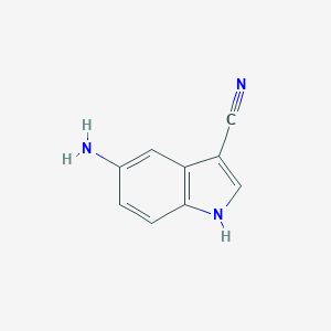5-amino-1H-indole-3-carbonitrile
