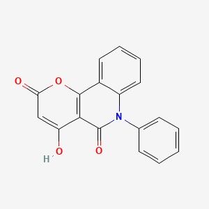 4-hydroxy-6-phenyl-2H-pyrano[3,2-c]quinoline-2,5(6H)-dione