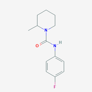 molecular formula C13H17FN2O B6046856 N-(4-fluorophenyl)-2-methylpiperidine-1-carboxamide 