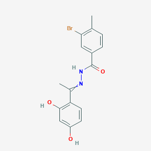 molecular formula C16H15BrN2O3 B604717 mTOR inhibitor-1 