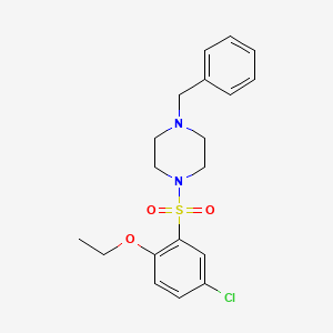 1-Benzyl-4-(5-chloro-2-ethoxybenzenesulfonyl)piperazine