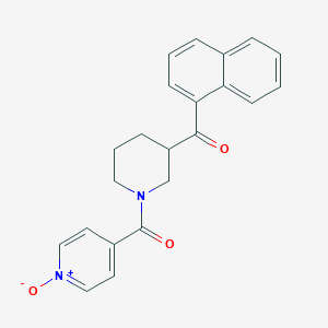 1-naphthyl[1-(1-oxidoisonicotinoyl)-3-piperidinyl]methanone