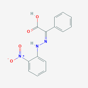 [(2-nitrophenyl)hydrazono](phenyl)acetic acid