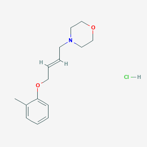 4-[4-(2-methylphenoxy)but-2-en-1-yl]morpholine hydrochloride