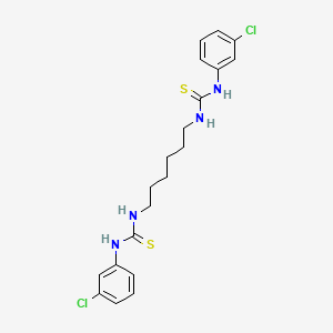 N',N'''-1,6-hexanediylbis[N-(3-chlorophenyl)(thiourea)]