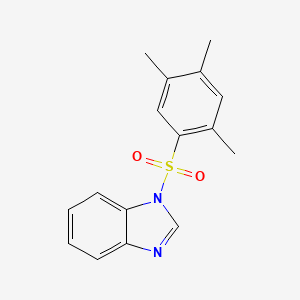 1-[(2,4,5-trimethylphenyl)sulfonyl]-1H-benzimidazole
