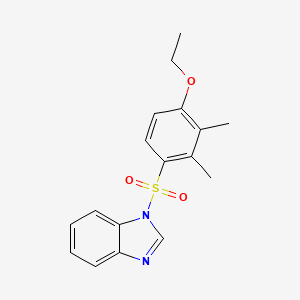 4-(1H-benzimidazol-1-ylsulfonyl)-2,3-dimethylphenyl ethyl ether