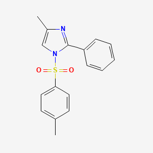 4-methyl-1-[(4-methylphenyl)sulfonyl]-2-phenyl-1H-imidazole