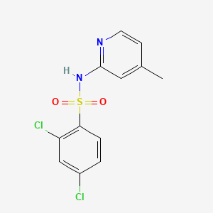 2,4-dichloro-N-(4-methyl-2-pyridinyl)benzenesulfonamide