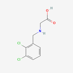 molecular formula C9H9Cl2NO2 B604905 (2,3-Dichloro-benzylamino)-acetic acid CAS No. 1094404-11-1