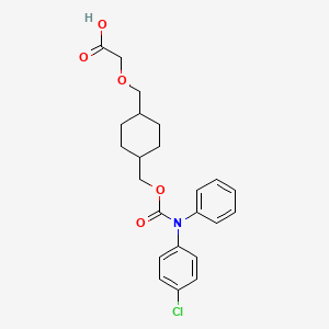 molecular formula C23H26ClNO5 B604915 Ralinepag CAS No. 1187856-49-0