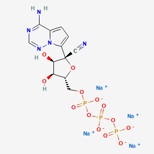 molecular formula C12H12N5Na4O13P3 B604919 GS-441524 sodium CAS No. 1355050-21-3