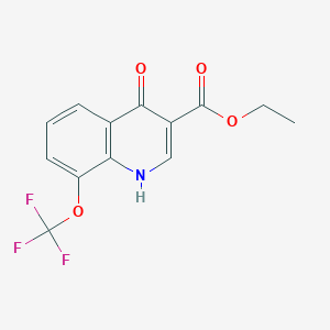 Ethyl 4-hydroxy-8-(trifluoromethoxy)quinoline-3-carboxylate