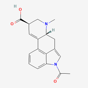 molecular formula C18H18N2O3 B604932 1-Acetyllysergic acid CAS No. 98843-11-9