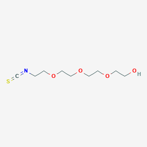 molecular formula C9H17NO4S B604938 1-isothiocyanato-PEG4-Alcohol CAS No. 1835759-69-7