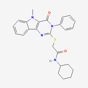 molecular formula C25H26N4O2S B604940 1Z105 CAS No. 1438280-73-9