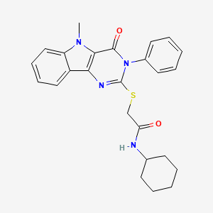 molecular formula C25H26N4O2S B604940 Unii-YS8vem6zwu CAS No. 1438280-73-9