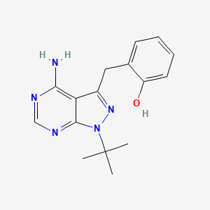 molecular formula C16H19N5O B604958 2OH-Bnpp1 