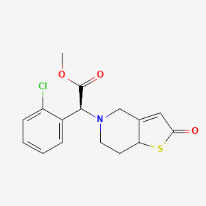 molecular formula C16H16ClNO3S B604959 2-Oxoclopidogrel CAS No. 1147350-75-1