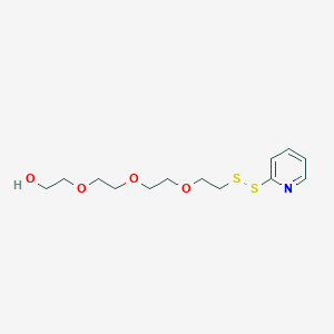 molecular formula C13H21NO4S2 B604962 (2-吡啶二硫基)-PEG4-醇 CAS No. 851961-99-4