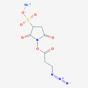 molecular formula C7H7N4NaO7S B604972 3-Azidopropionic Acid Sulfo-NHS Ester CAS No. 2055198-09-7