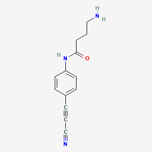 molecular formula C13H13N3O B604984 APN-胺 CAS No. 1539292-61-9
