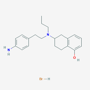 molecular formula C21H29BrN2O B604985 4-Amino-PPHT Hydrobromide CAS No. 129298-03-9