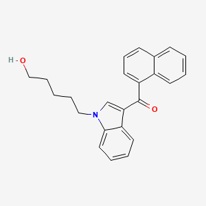 molecular formula C24H23NO2 B605003 5-OH-Jwh-018 CAS No. 335161-21-2