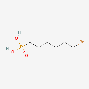 molecular formula C6H14BrO3P B605011 6-Bromohexylphosphonic acid CAS No. 133345-66-1