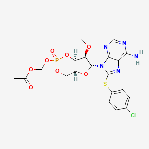 molecular formula C20H21ClN5O8PS B605024 8-pCPT-2-O-Me-cAMP-AM CAS No. 1152197-23-3