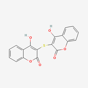 2H-1-Benzopyran-2-one, 3,3'-thiobis(4-hydroxy-