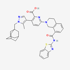 molecular formula C38H38N6O3S B605036 A-1331852 CAS No. 1430844-80-6