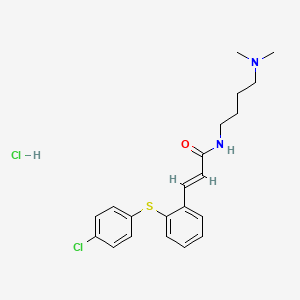 molecular formula C21H26Cl2N2OS B605042 A-350619 hydrochloride 
