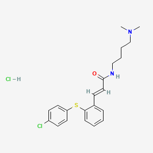 molecular formula C21H26Cl2N2OS B605042 A-350619 hydrochloride CAS No. 1217201-17-6