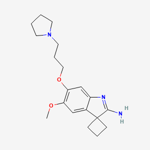 molecular formula C19H27N3O2 B605043 (Rac)-BDA-366 CAS No. 1527503-11-2