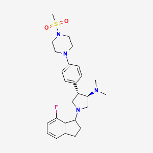 molecular formula C26H35FN4O2S B605045 A-395 